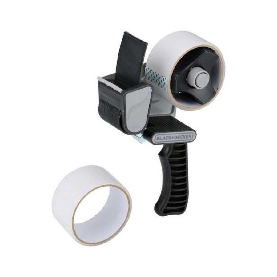 Διανομέας ταινίας συσκευασίας με 2 ταινίες 48mm x 15m Black+Decker