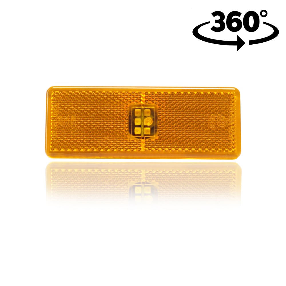 Vestavná poziční LED lampa žlutá pro Mercedes Actros