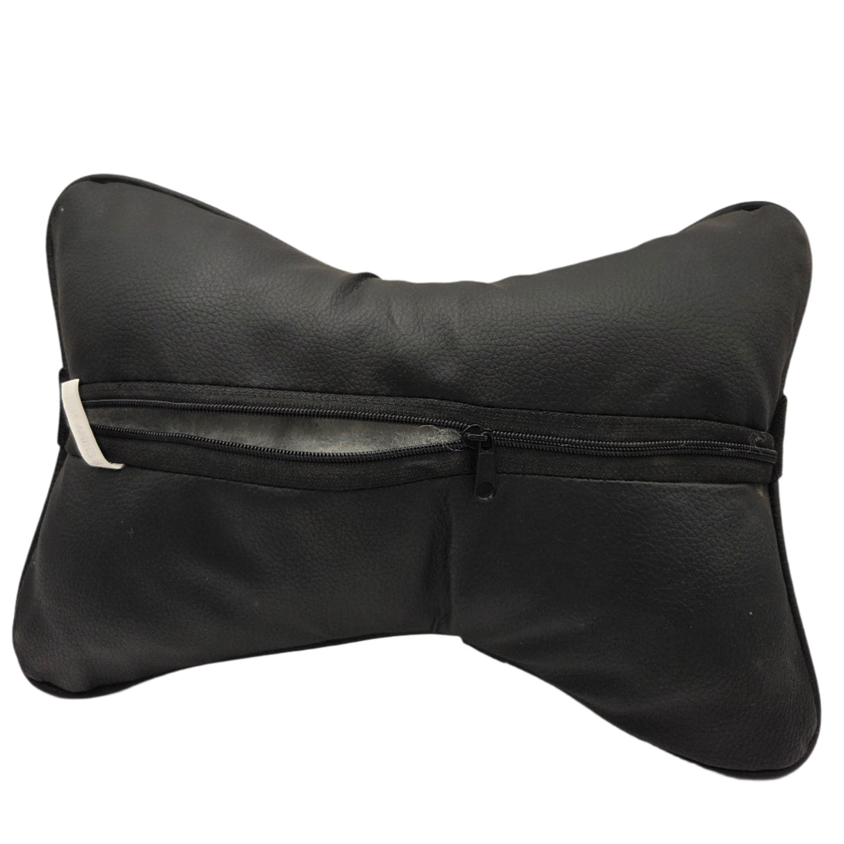 Set 2 perne pentru gât auto, bej-negru, ergonomice