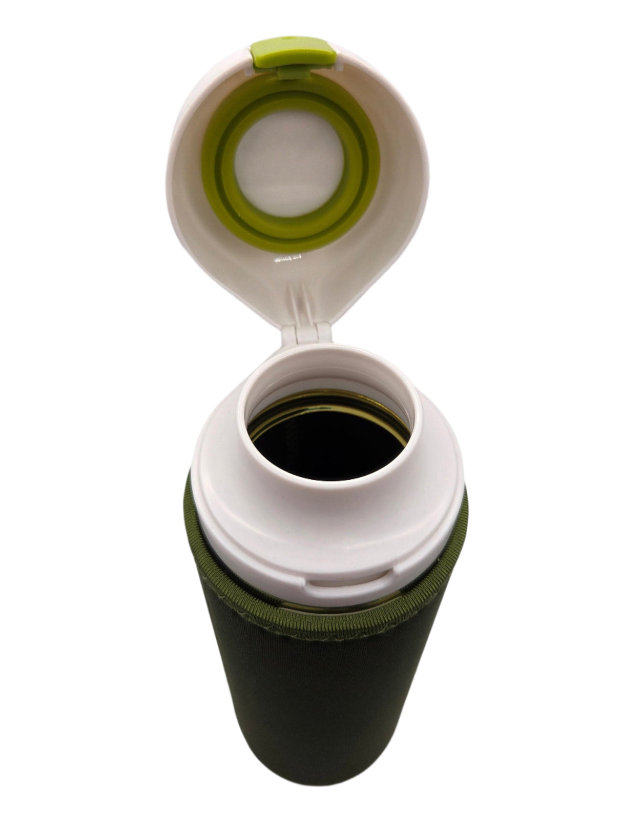 Zelena boca za vodu s neoprenskom zaštitom 700 ml