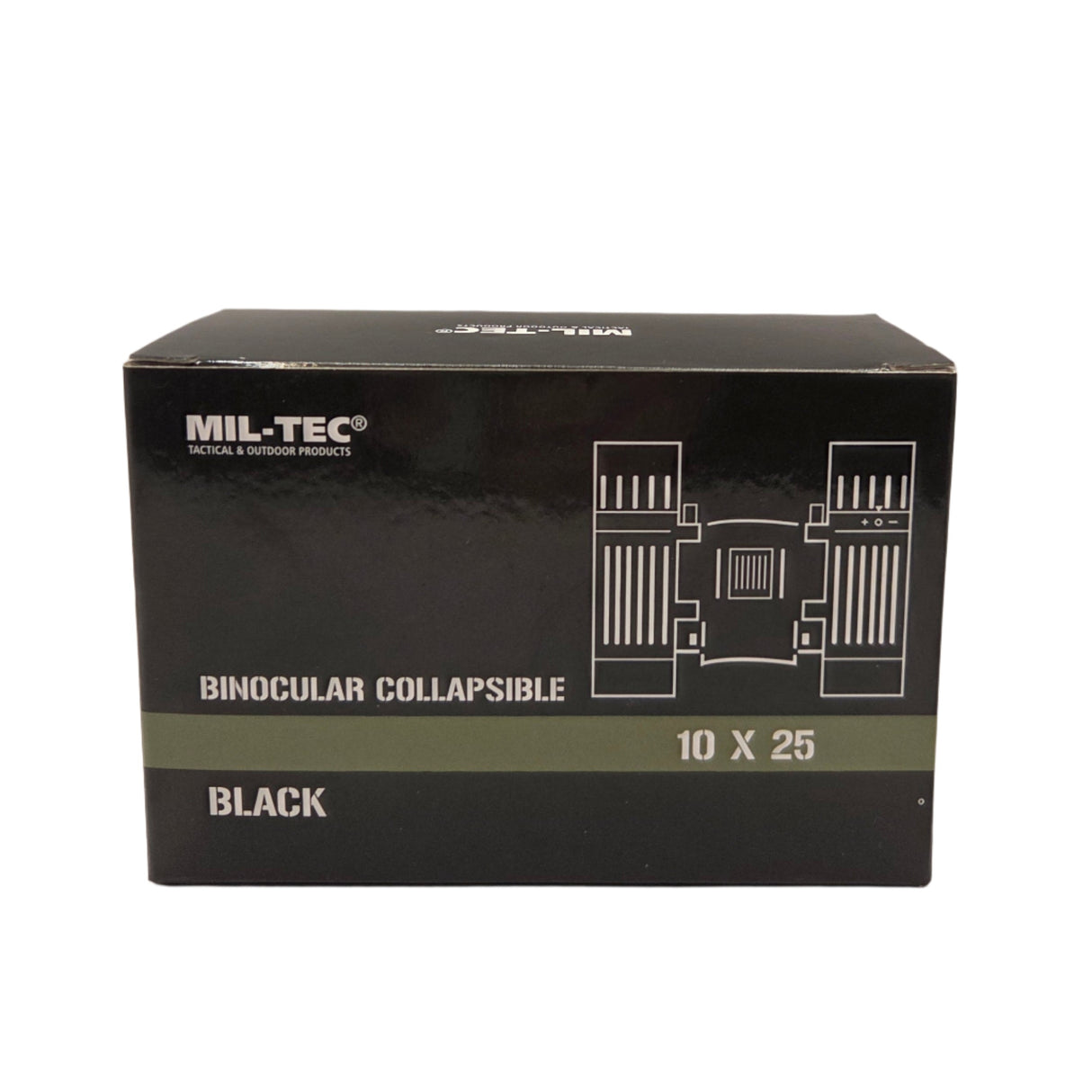 Binocolo Tattico Compatto con Custodia Mil-Tec 10x25