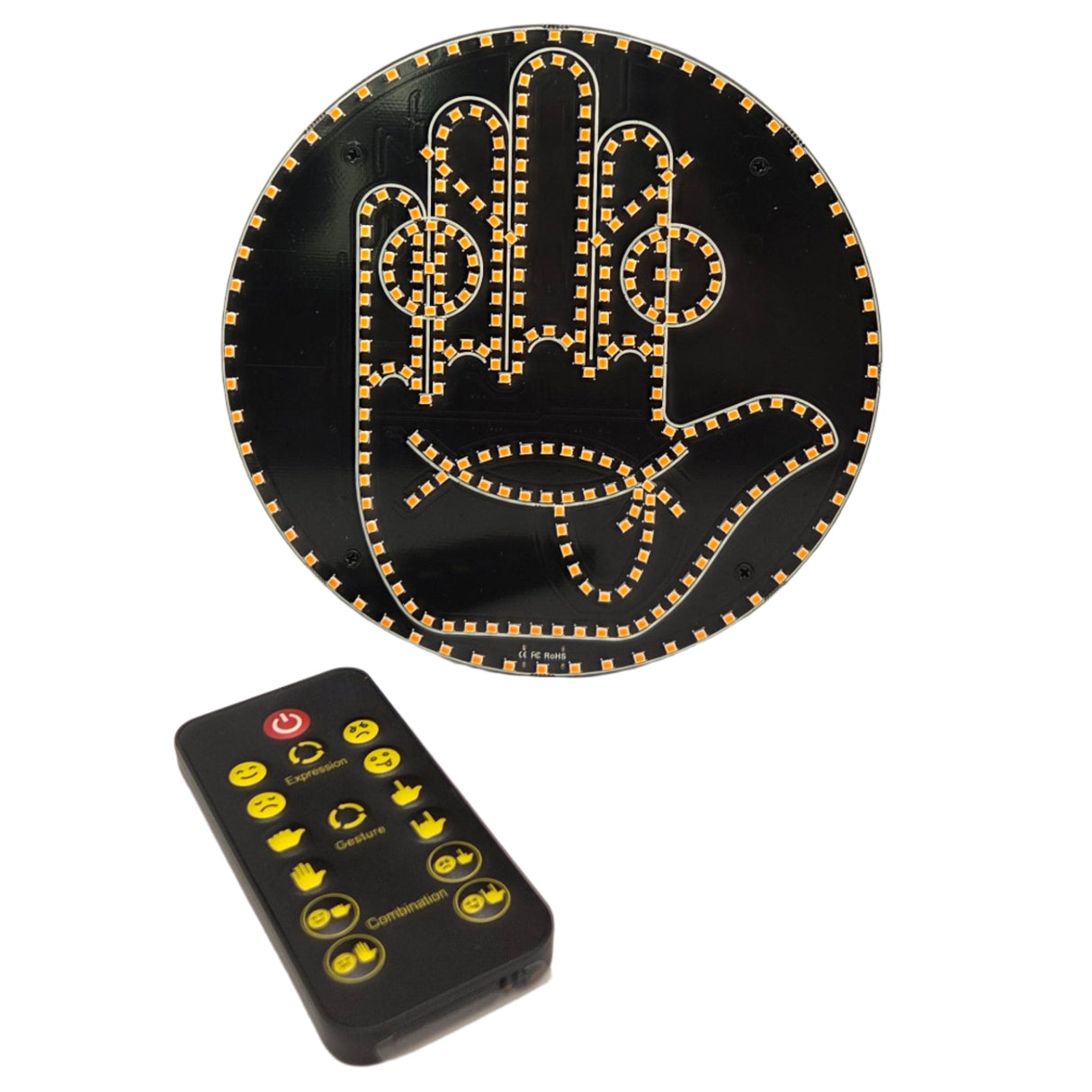 LED дисплей с емотикони и жестове – дистанционно управление, забавен дизайн