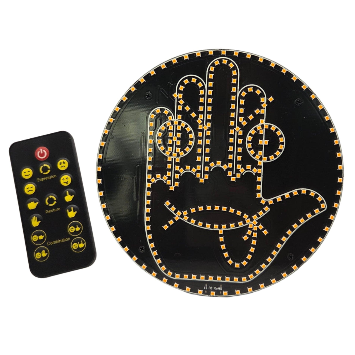LED дисплей с емотикони и жестове – дистанционно управление, забавен дизайн