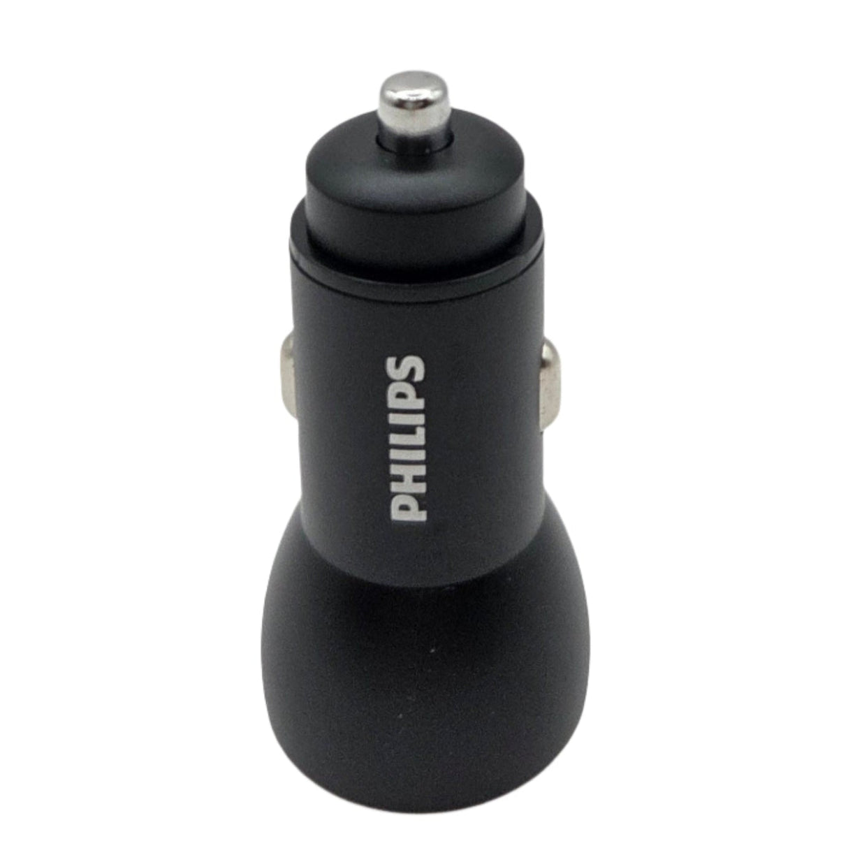 Încărcător auto rapid USB Philips, 36W, aluminiu, USB-A & USB-C