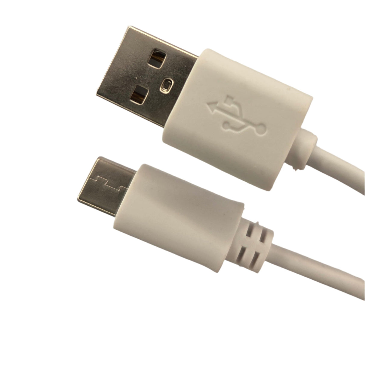 USB Type-C kábel Grunding, biely, 2 m