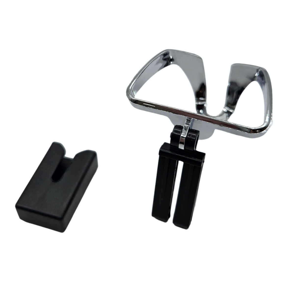 Сив автомобилен пепелник за въздуховод Lampa