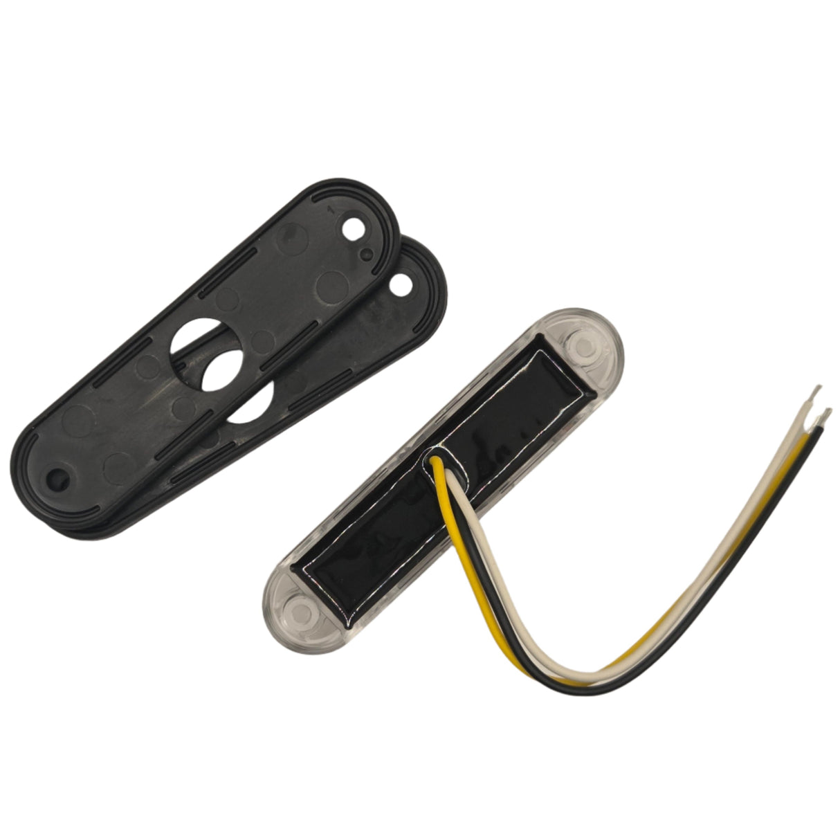 Luz de advertencia LED ámbar 6 LEDs con 4 modos de destello