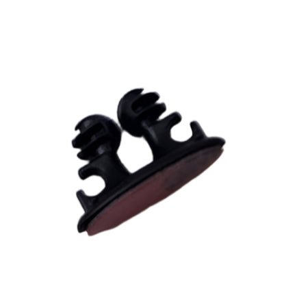 Set di 6 Clip Organizzacavi Adesive Carsun – Nero