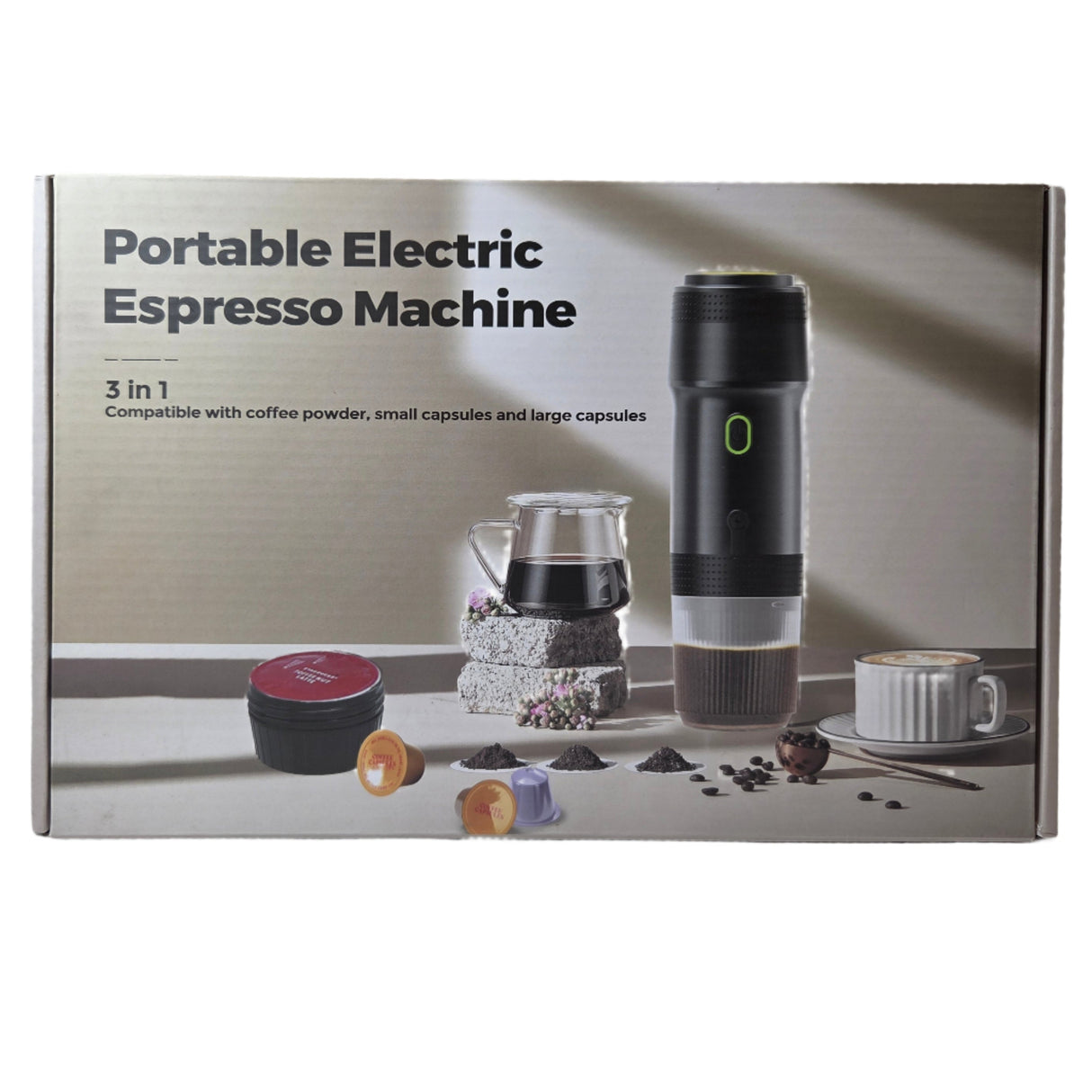 Prenosný kapsulový kávovar 12V KF-JN-01