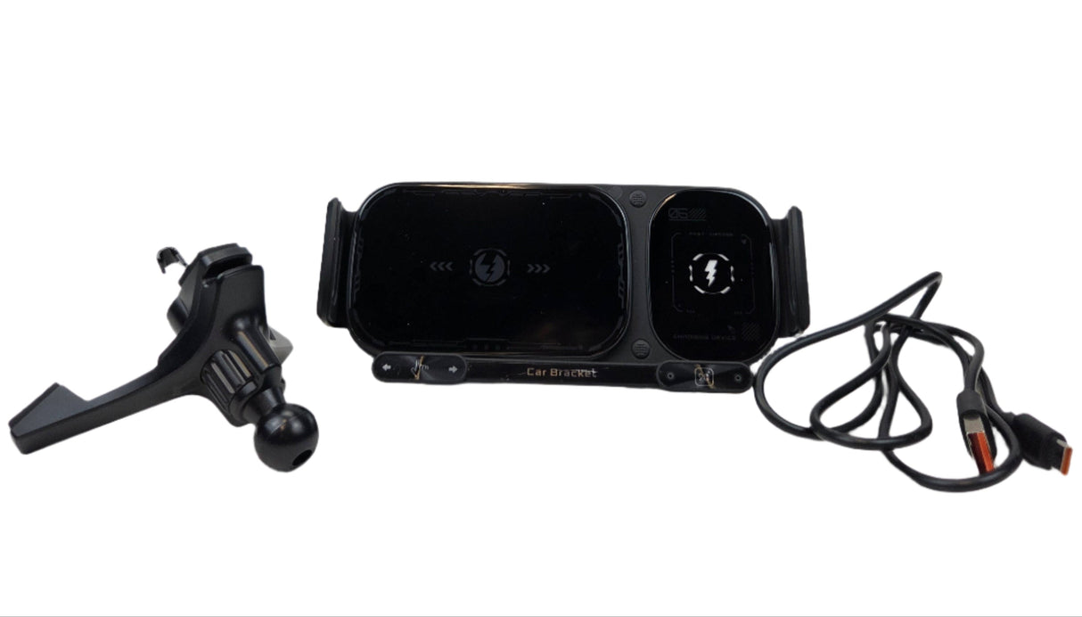 Универсален автомобилен държач и безжично зарядно за телефон SD01