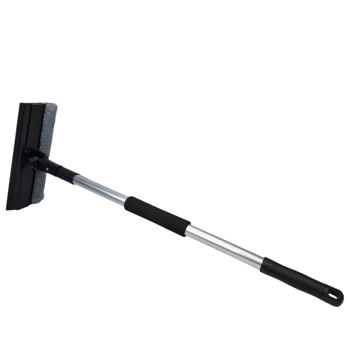 Racletă pentru geamuri cu cap telescopic flexibil, 25 cm