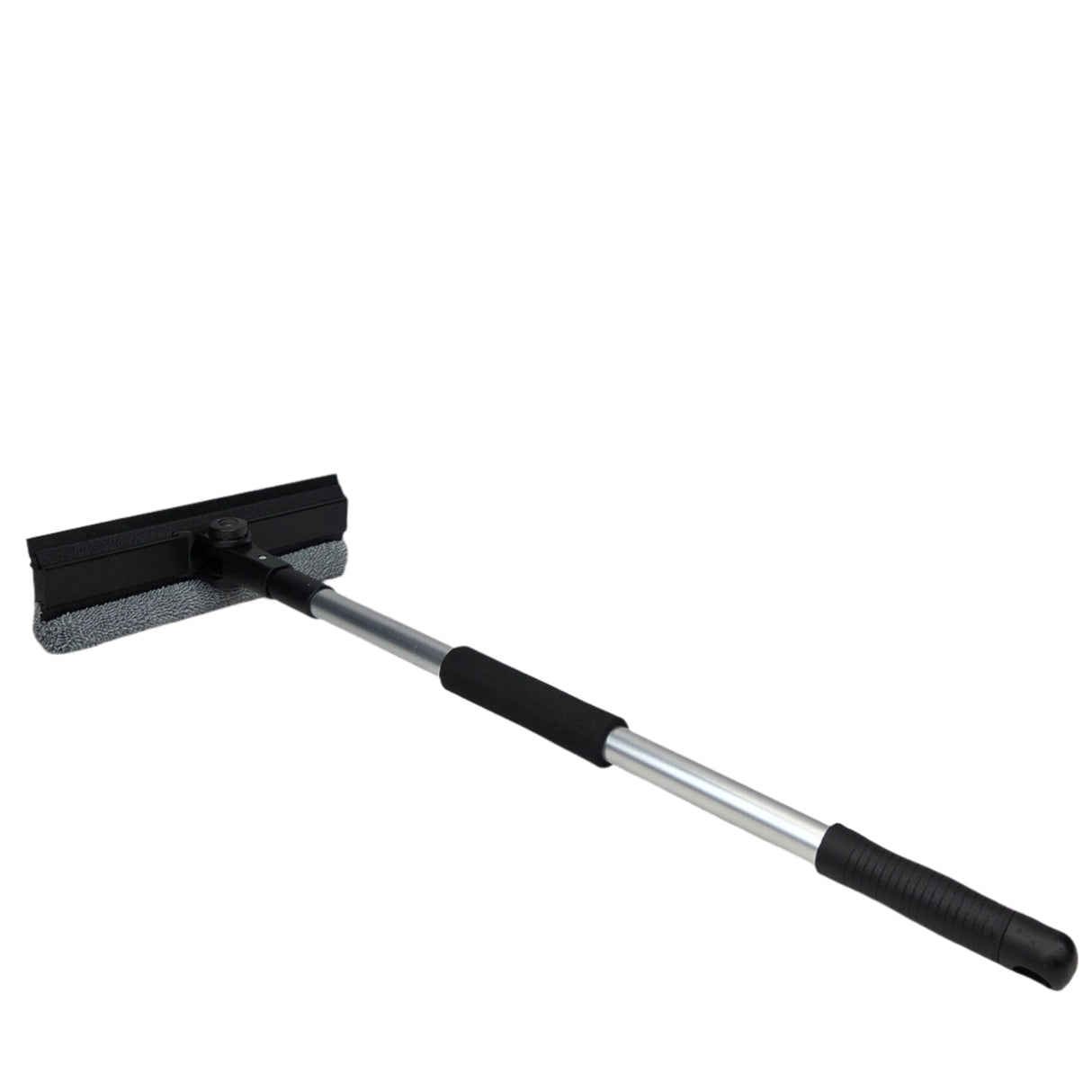 Racletă pentru geamuri cu cap telescopic flexibil, 25 cm