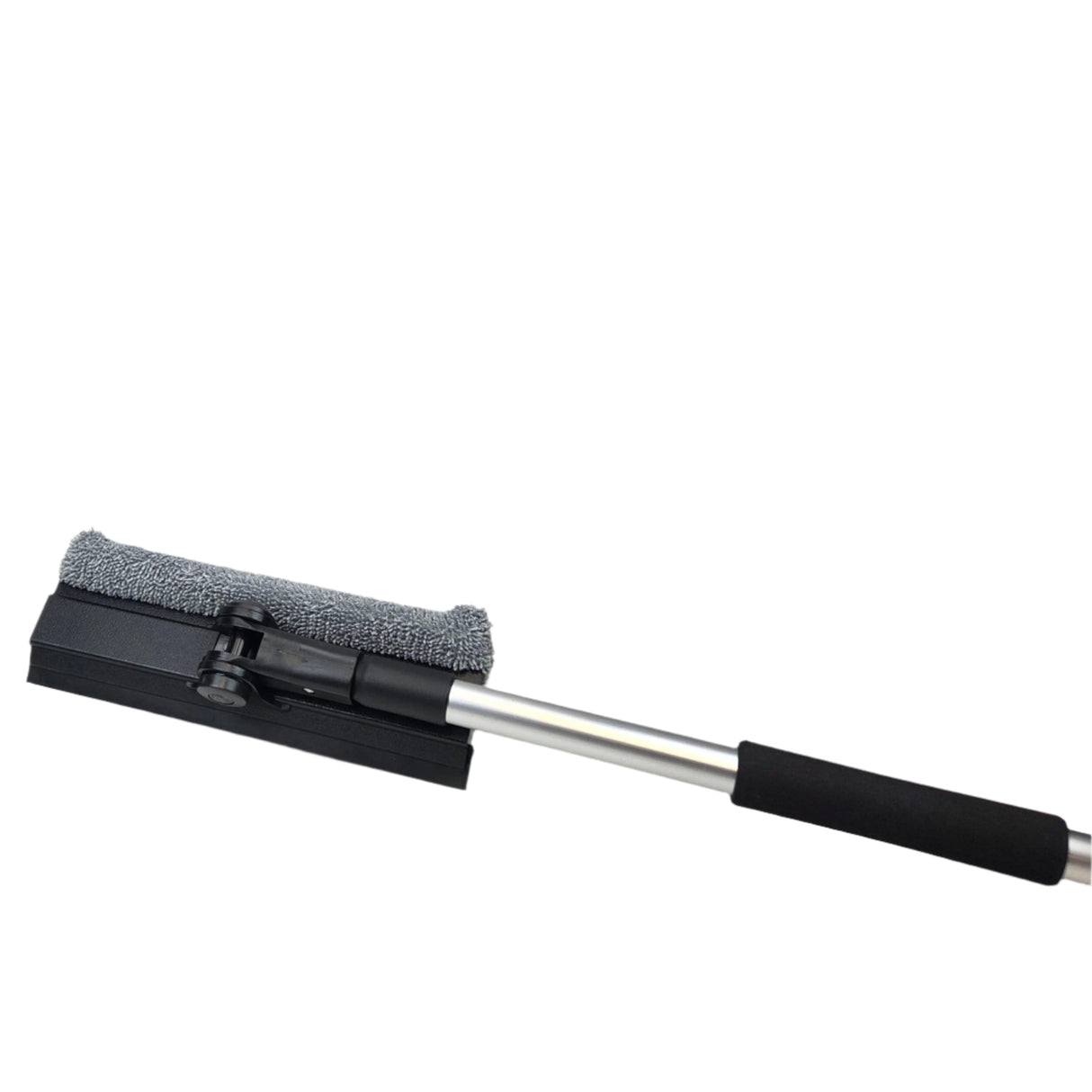 Racletă pentru geamuri cu cap telescopic flexibil, 25 cm