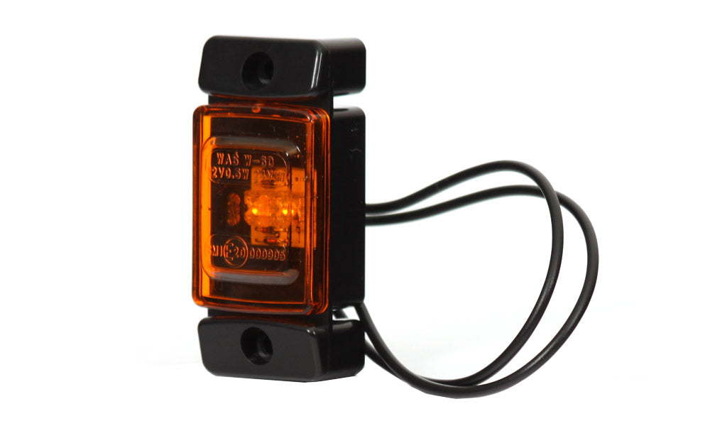 Kompakt LED pozicijska luč s stranskim ušesom