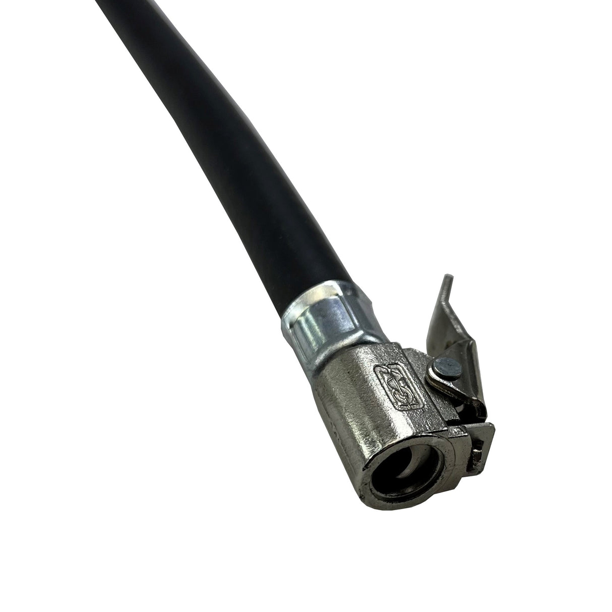 Manometru analog pentru presiunea anvelopelor, cu furtun flexibil, 0–12 bar