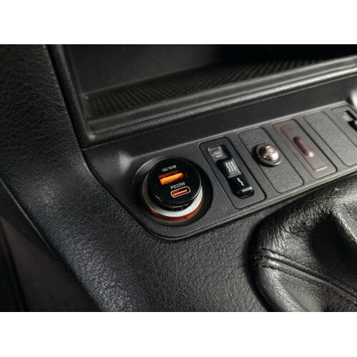 Auto punjač s dva USB priključka (USB-A & USB-C) 20W