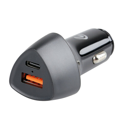 Автомобилен USB бързозаряден адаптер Lampa, 48W, PD/QC 3.0