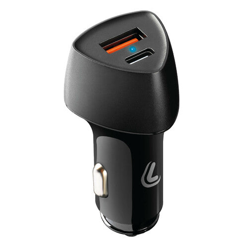 Автомобилен USB бързозаряден адаптер Lampa, 48W, PD/QC 3.0