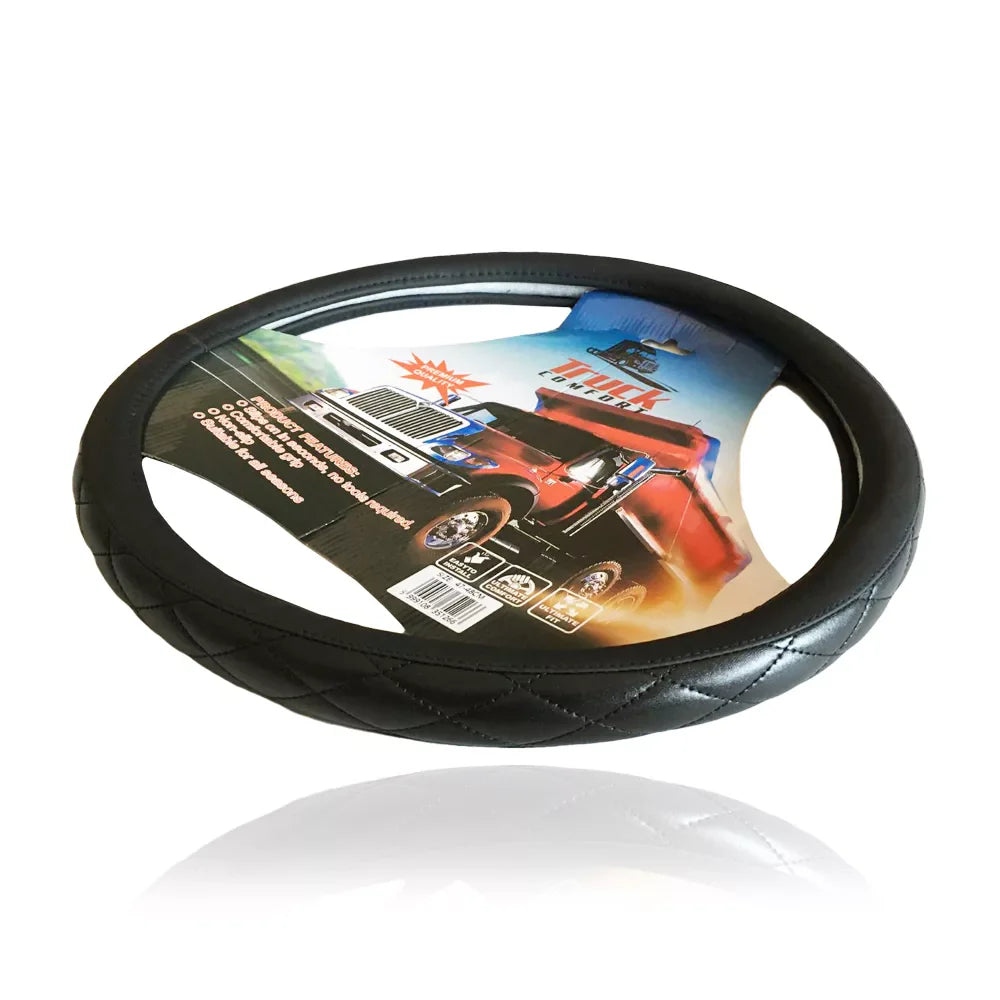 Kryty na volant s koženým vzhledem – různé vzory a velikosti pro kamiony a nákladní vozy