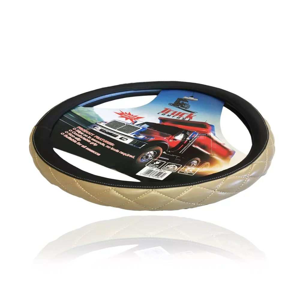 Kryty na volant s koženým vzhledem – různé vzory a velikosti pro kamiony a nákladní vozy