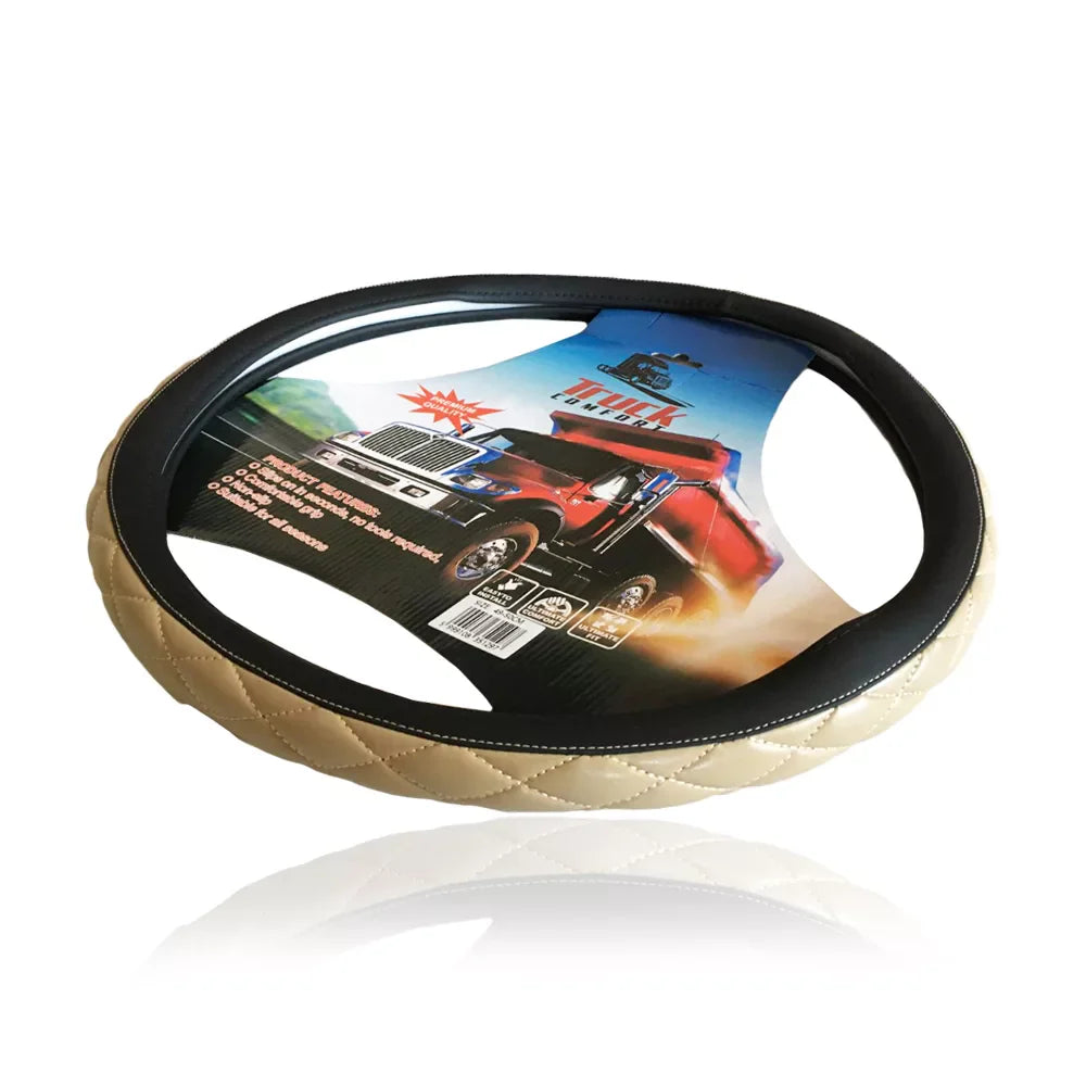 Kryty na volant s koženým vzhledem – různé vzory a velikosti pro kamiony a nákladní vozy