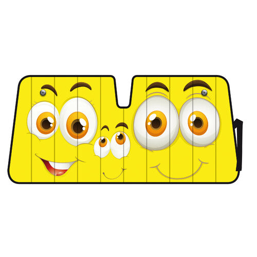 Pare-soleil Premium "Smiles" 68x147 cm