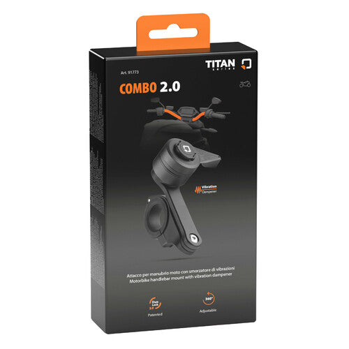 Motoristički držač za mobitel DuoLock 2.0 Combo – kormanski nosač