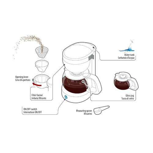 Cestovný kávovar do auta 24V, 650 ml