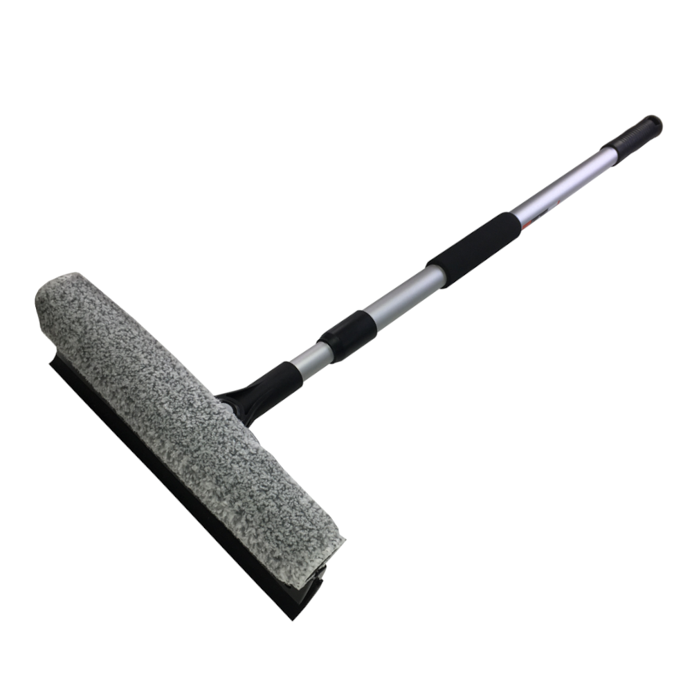 Telescopic Window Squeegee with Flexible 25cm Head