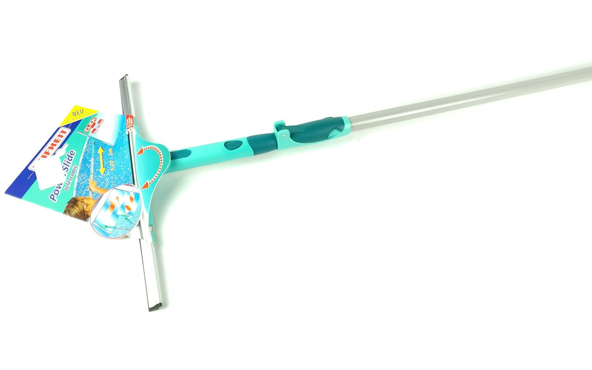 Raclette à vitres télescopique 2m avec tête pivotante 40cm