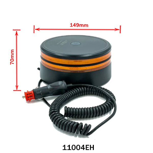 Luz Giroflex Amarela com Dupla Faixa