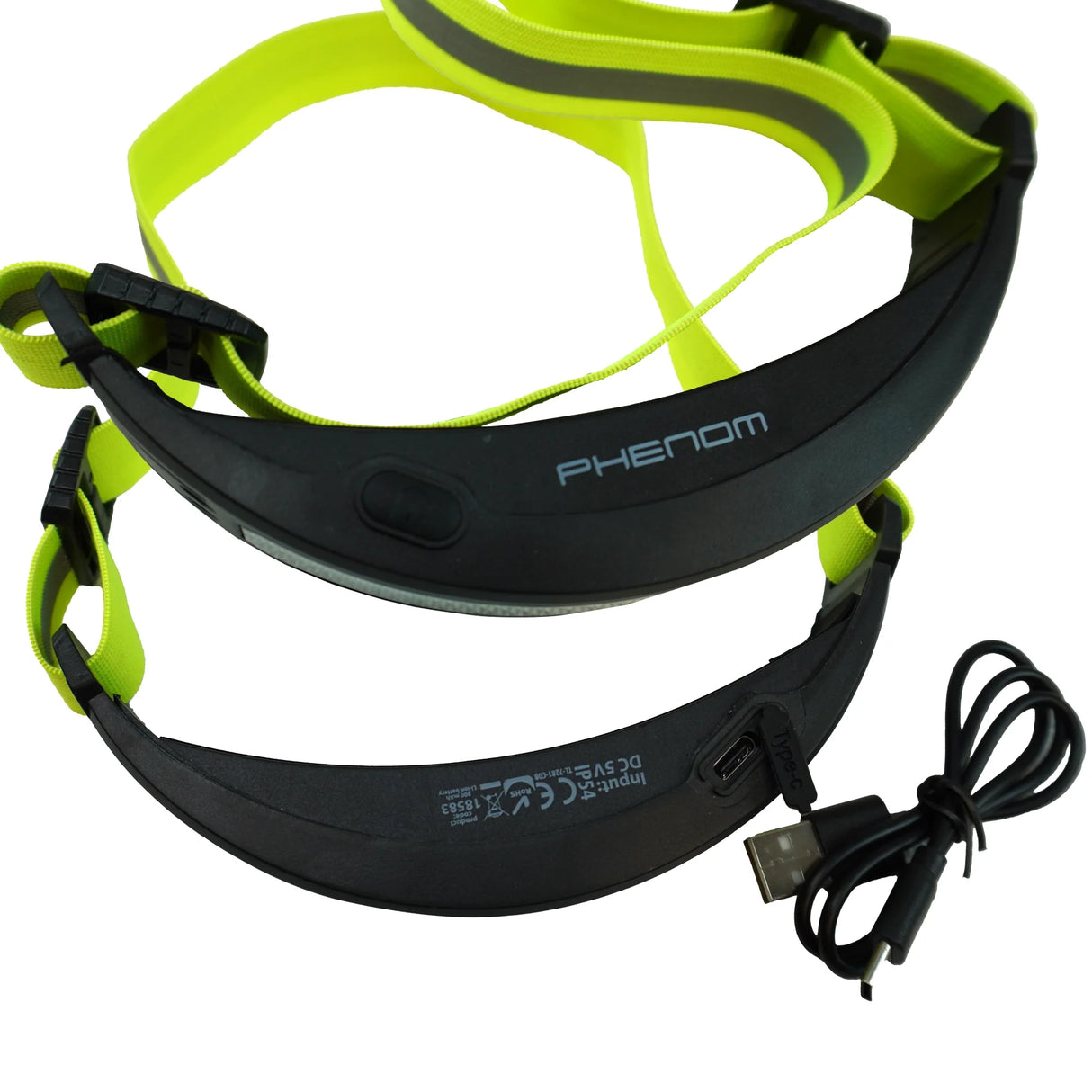 Linterna Frontal LED Curva con Control por Gestos