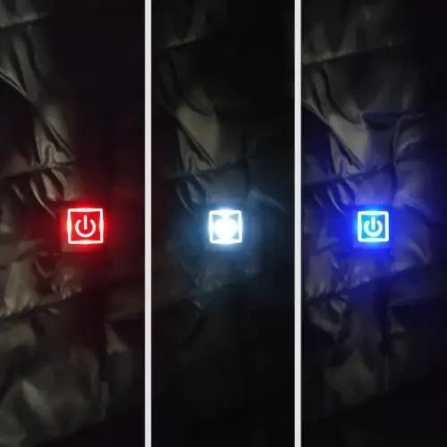 Vyhřívaná vesta s logem kamionu, 3 úrovně ohřevu