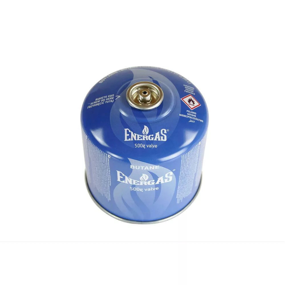 Kempingová plynová kartuše 500 g 7/16" EN417