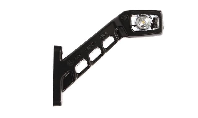 Feu de gabarit à LED sur bras coudé en caoutchouc – Grand modèle