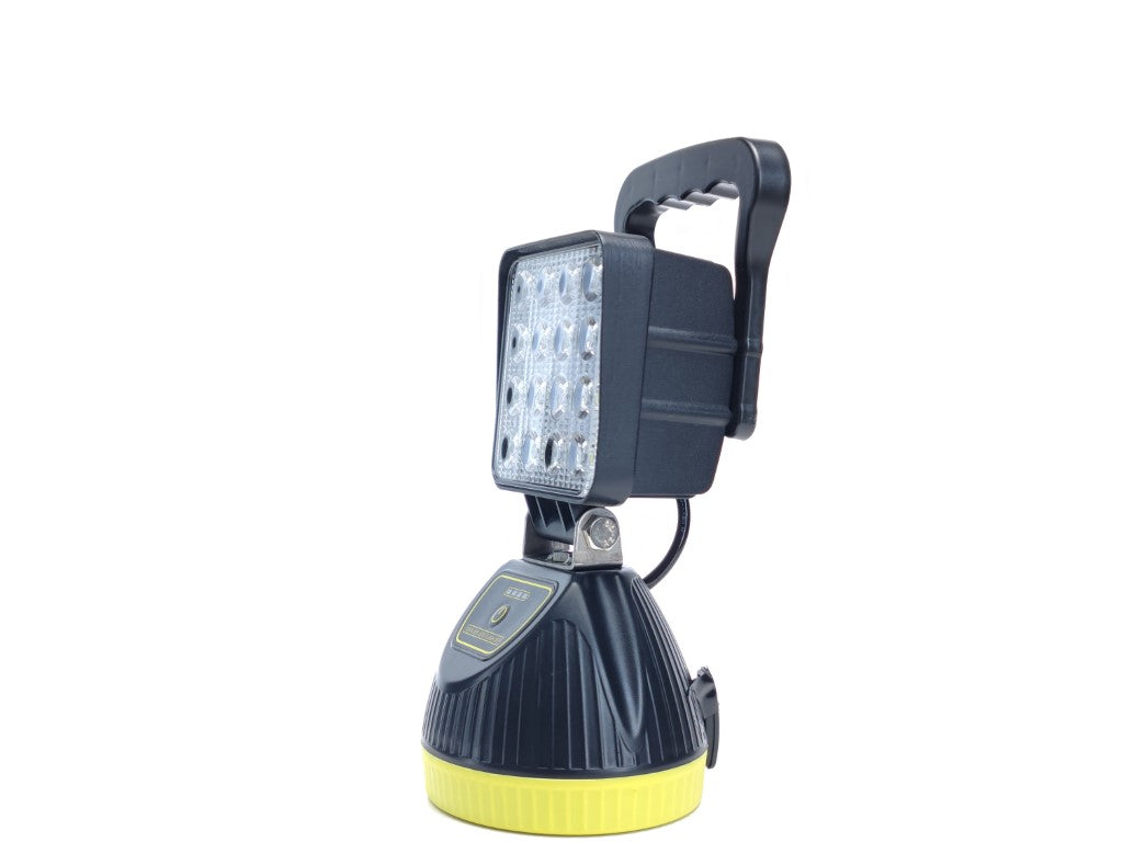 LED Arbeitsleuchte mit Magnetfuß, wiederaufladbar – 15W oder 48W, 12/24V