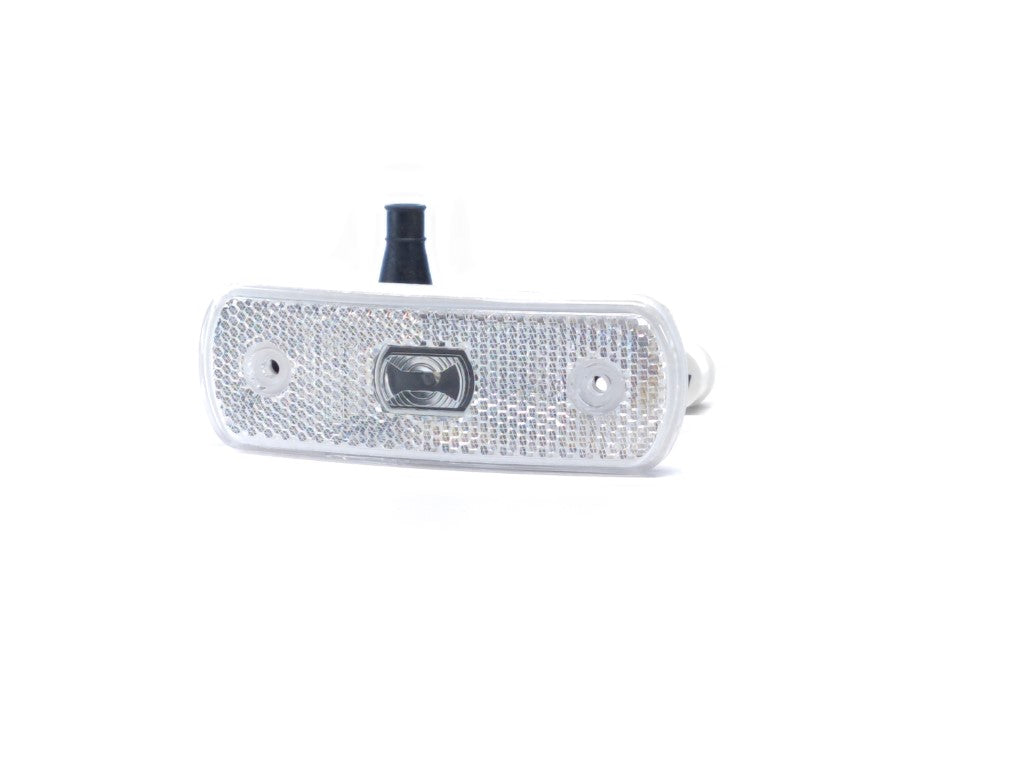 LED obrysové světlo, zaoblené, bílé