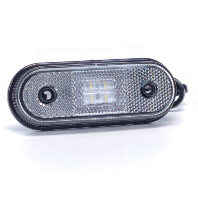 Luz de posición LED redondeada con 4 LEDs