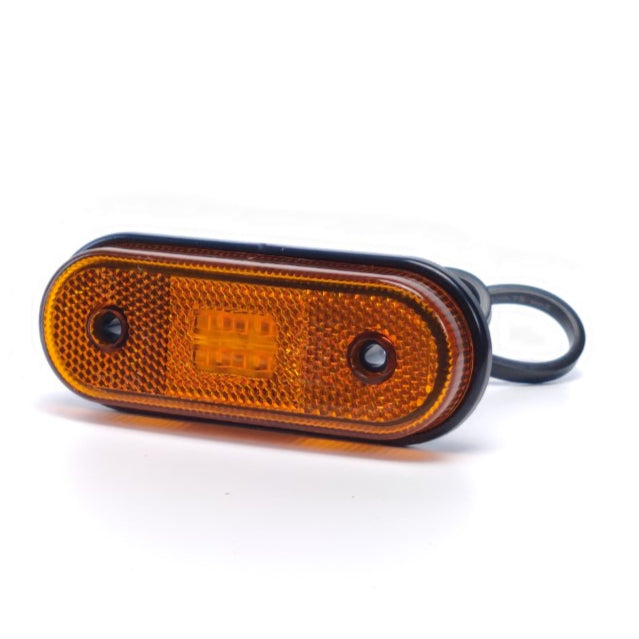 Luz de posición LED redondeada con 4 LEDs