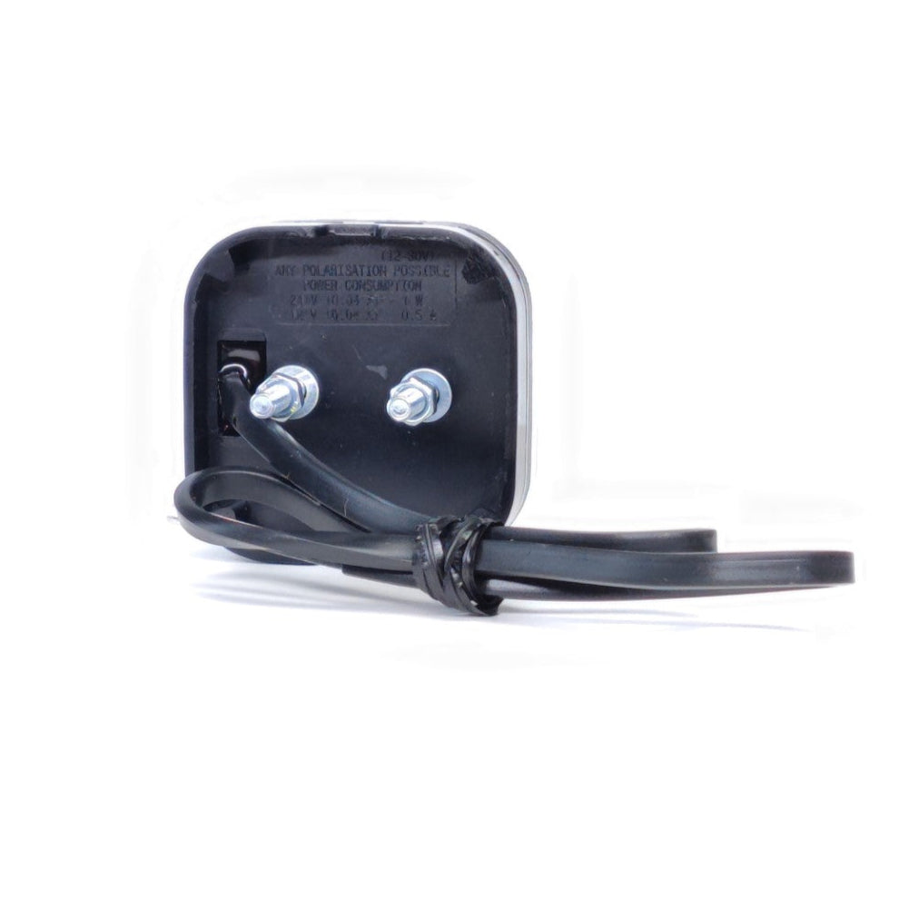 Kvadratna LED pozicijska luč – rumena