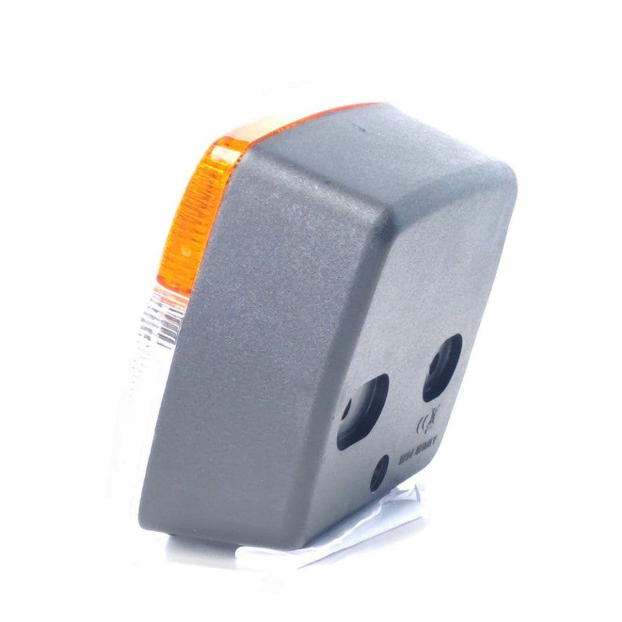 Luce di posizione con indicatore direzionale (giallo e bianco)