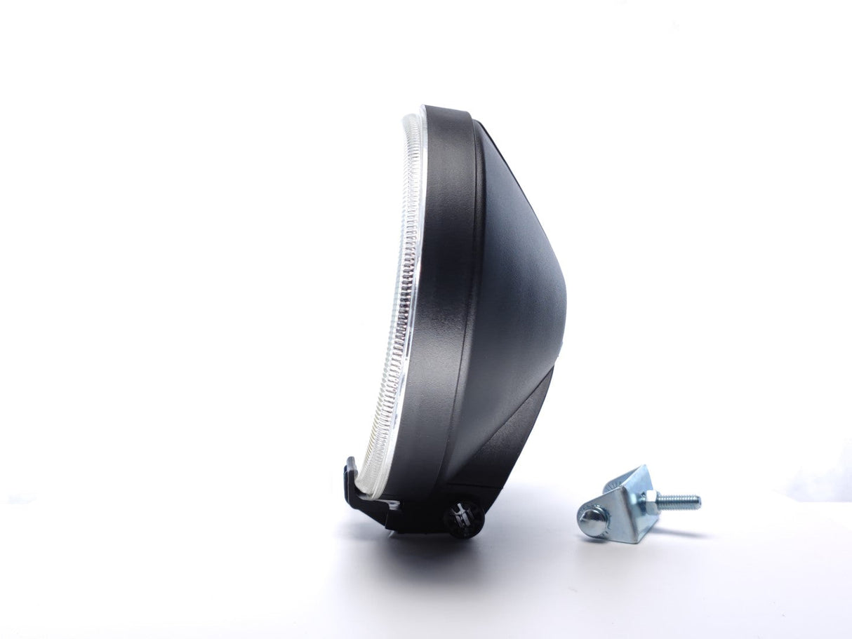 Kruhový diaľkový reflektor s bielym svetlom, 12V žiarovka, priemer 184 mm