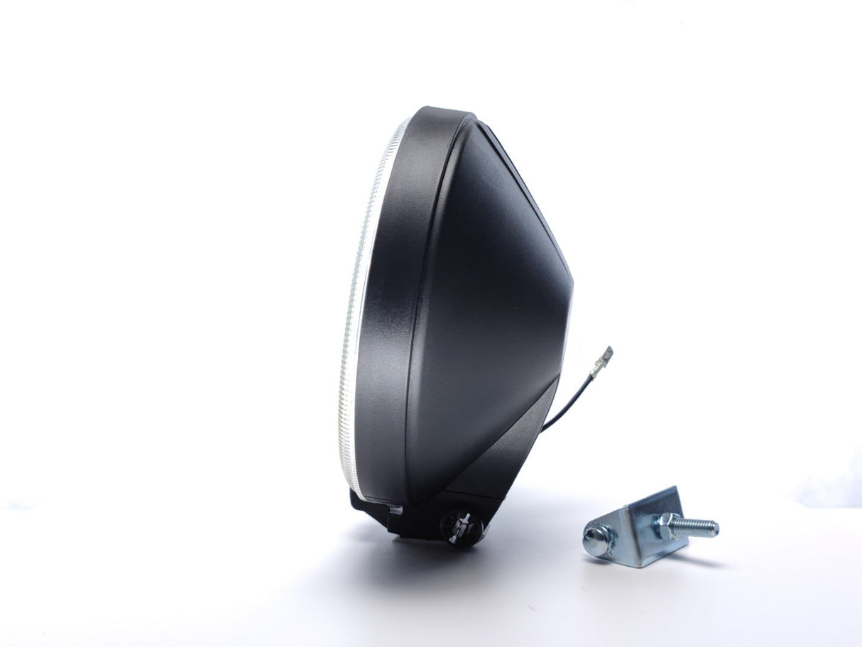 Kruhový diaľkový reflektor s bielym svetlom, 12V žiarovka, priemer 184 mm