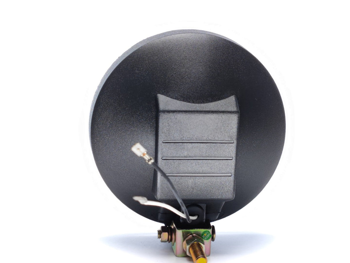 Farol de longo alcance circular com lente branca e lâmpada 12V, 160 mm