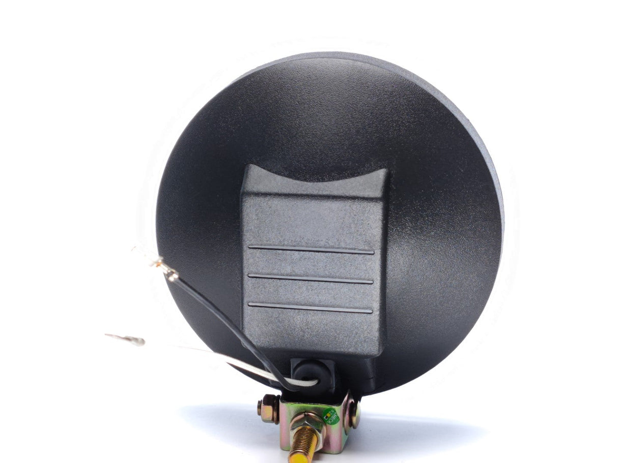 Farol de longo alcance circular com lente branca e lâmpada 12V, 160 mm