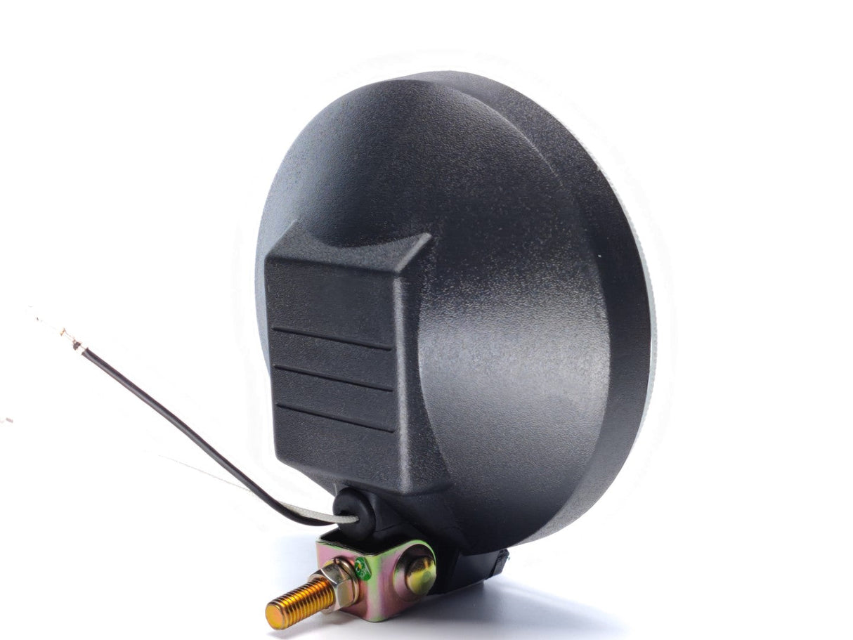 Farol de longo alcance circular com lente branca e lâmpada 12V, 160 mm