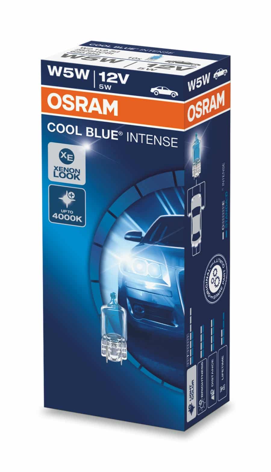 Osram T10 W5W Glaslampe – Verschiedene Varianten für 12V und 24V