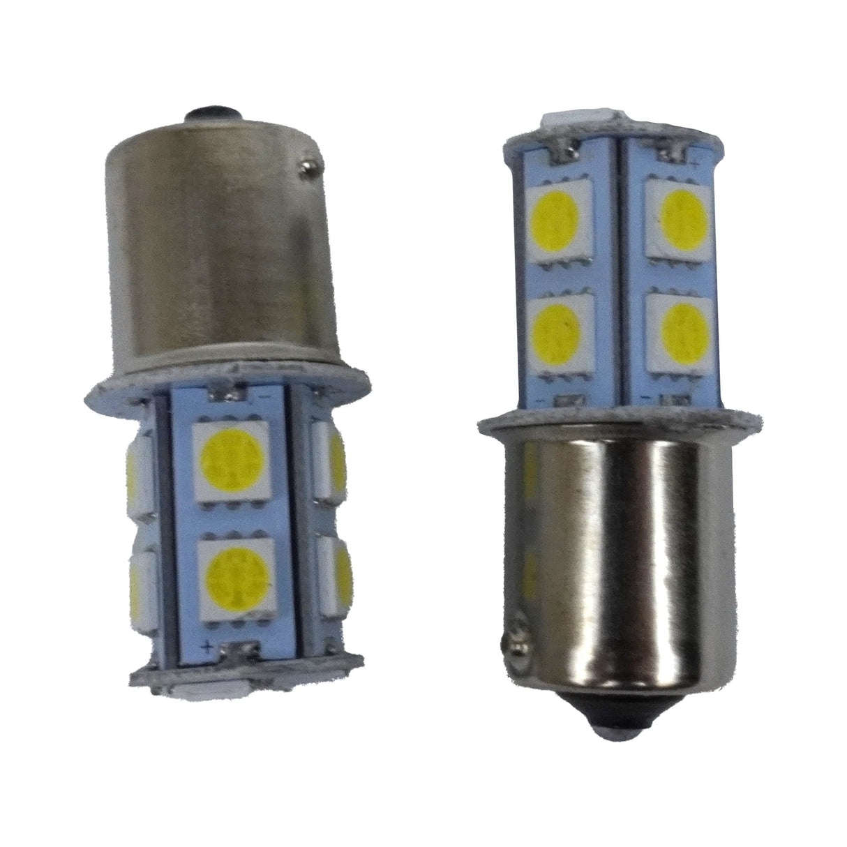 Coppia di lampadine SMD LED con attacco Ba15s