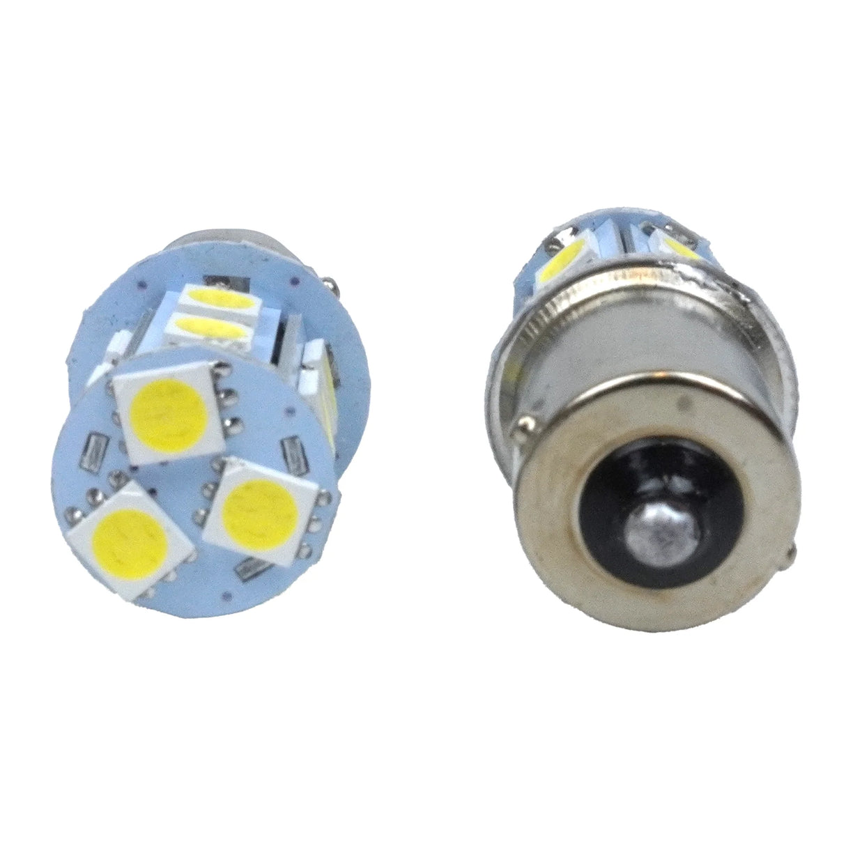 Coppia di lampadine SMD LED con attacco Ba15s