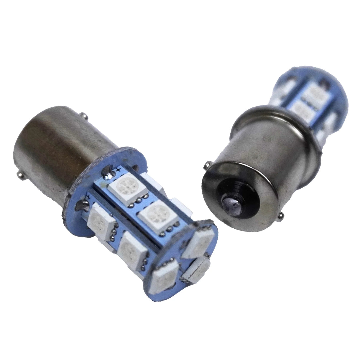 Coppia di lampadine SMD LED con attacco Ba15s